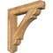 Ekena Millwork Olympic Craftsman Rough Sawn Bracket, Western Red Cedar, 6"W x 38"D x 38"H BKT06X38X38OLY04RWR - alternate 1